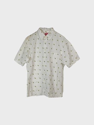 A Bathing Ape Casual Shirt Heren maat M Wit, Ophalen of Verzenden, Zo goed als nieuw, Wit, A Bathing Ape