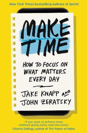 Make Time - Jake Knapp 9780593079584, Verzenden, Gelezen, Jake Knapp