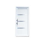Gebruikte buitendeur met kozijn - Deuren outlet, Ophalen of Verzenden, Zo goed als nieuw, Glas, Buitendeur