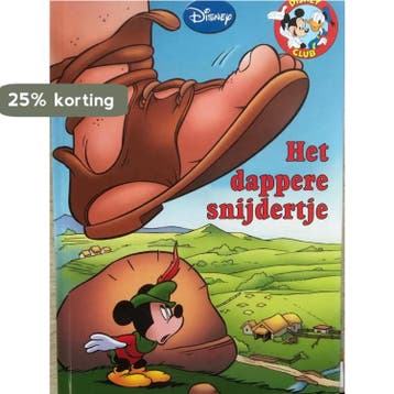 Mickey Het dappere snijdertje Disney boek - Disney, Verzenden, Gelezen, Disney