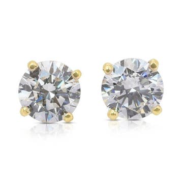 Oorbellen - 18 karaat Geel goud - 2.01ct. tw. Diamant, Nieuw