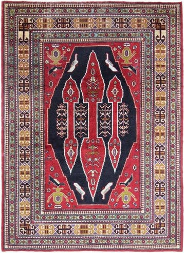 Antiek Karabach Azéri Shirvan ruim 90 jaar - Vloerkleed -, Nieuw