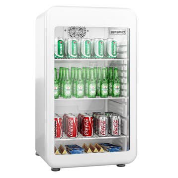 GGM Gastro | Mini displaykoelkast - 495mm - 113 liter - met, Witgoed en Apparatuur, Koelkasten en IJskasten, Verzenden, Nieuw