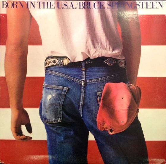 Bruce Springsteen - Born In The U.S.A., Cd's en Dvd's, Vinyl | Pop, Gebruikt, Ophalen of Verzenden