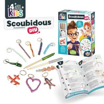 Buki scoubidou knutselset creatief  van €15,99 voor €7,99, Kinderen en Baby's, Speelgoed | Educatief en Creatief, Ophalen of Verzenden