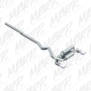 MBRP 2016+ Ford Focus RS 3in Aluminized Dual Outlet Cat-Back, Ophalen of Verzenden, Nieuw