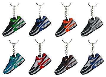Air Max BW Sleutelhanger – Set (8 stuks), Verzenden, Nieuw, Blauw, Sneakers of Gympen