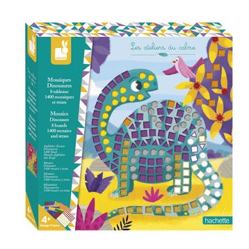 Janod mozaïek dinosaurus knutselset van €26,99 voor €26,90, Kinderen en Baby's, Ophalen of Verzenden, Nieuw
