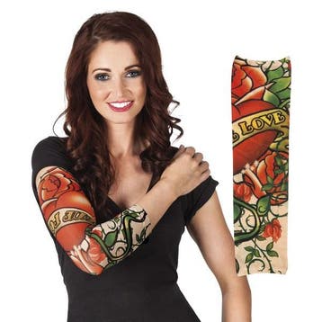 Tatoeage Sleeve mouw, Hobby en Vrije tijd, Feestartikelen, Verzenden, Nieuw