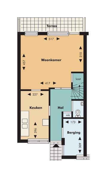 Te huur: Huis Kouwenaardseweg in Hoogvliet Rotterdam, Hoogvliet Rotterdam, Zuid-Holland