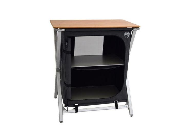 Defa Easy Folding bamboe kampeerkast kookkast 75, Caravans en Kamperen, Kampeeraccessoires, Nieuw