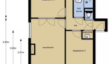Te Huur 3 Kamer Appartement Bredevoorde In Rotterdam, Huizen en Kamers, Rotterdam, Direct bij eigenaar, Appartement, Rotterdam
