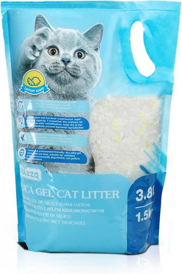 Kattenbakvulling 3,8 l - hoogwaardig, stof, citroensmaak- en, Dieren en Toebehoren, Kattenbakken, Verzenden, Zo goed als nieuw