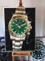 fransman art - Money green Daytona Rolex poster