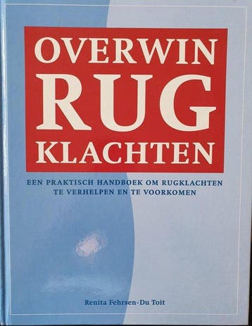 Overwin rugklachten - R. Fehrsen-du Toit 9789059201408, Boeken, Verzenden, Zo goed als nieuw, R. Fehrsen-du Toit