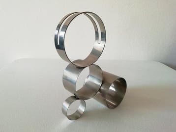 Bazzoni Design - sculptuur, No title - 22 cm - Metaal