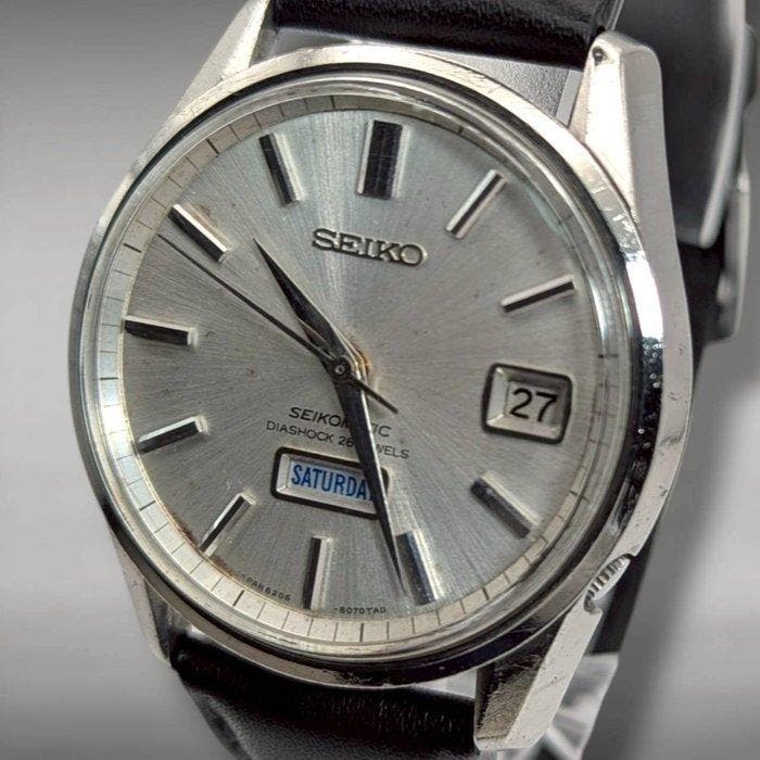Seiko - Zonder minimumprijs - Seikomatic Weekdater 6206-8040, Sieraden, Tassen en Uiterlijk, Horloges | Antiek