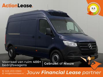 Mercedes eSprinter Koelwagen L2 H2 2020 Elektrisch Automaat, Auto's, Mercedes-Benz, Automaat, Zwart, Blauw, Elektrisch