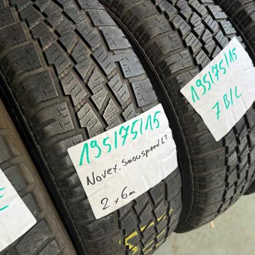 2 x Novex 195-70-15 C Winterbanden 6mm, 15 inch, Band(en), 195 mm, Bestelwagen