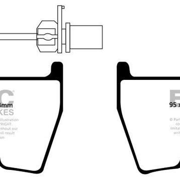 EBC 17-18 Audi RS3 Yellowstuff Front Brake Pads, Ophalen of Verzenden, Nieuw