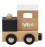 Tryco Houten Gekleurde Lettertrein - Locomotief, Verzenden, Nieuw
