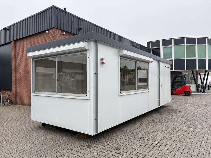 Kantoorunit  7,50 x 2,80 mtr, Zakelijke goederen, Machines en Bouw | Keten en Containers, Ophalen of Verzenden
