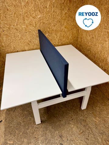 Ahrend Balance zit-sta duo bureau - wit - tweedehands, Nieuw in verpakking