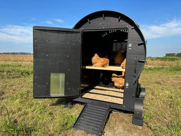 Kunststof Kippenhok - Nestera Wagon - Afhalen met korting, Ophalen of Verzenden, Nieuw