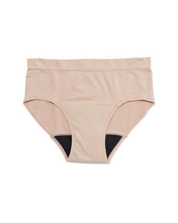 HEMA Menstruatiehipster naadloos lichte absorptie beige, Verzenden, Beige