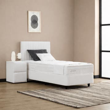 Opbergboxspring Laura 1-persoons - 90 x 200, Nieuw