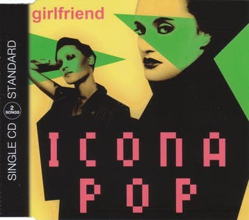 cd single - Icona Pop - Girlfriend, Verzenden, Zo goed als nieuw, Pop