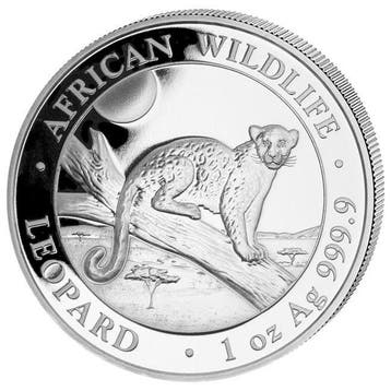 Somalië. 100 Shilling 2021 1 oz Somalian African Silver