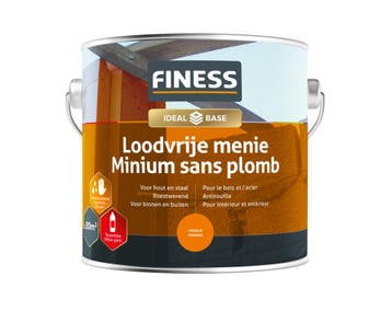 Finess loodvrije menie 2,5 liter, oranje, Verzenden, Nieuw