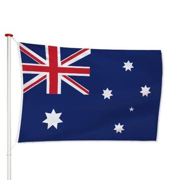 Australische Vlag 40x60cm, Diversen, Vlaggen en Wimpels, Verzenden, Nieuw