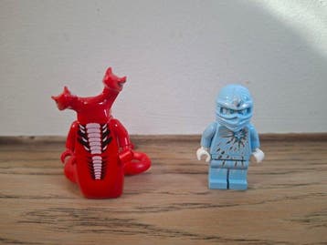 Lego Minifiguur - njo049 and njo069 - Ninjago - Lego Ninjago, Nieuw