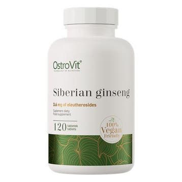 Ostrovit - Siberian Ginseng - 120 Tabletten, Verzenden, Nieuw, Poeder of Drank