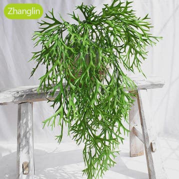 80cm Kunstplant Hanger - Decoratieve Hertshoorn Varen voor W, Verzenden