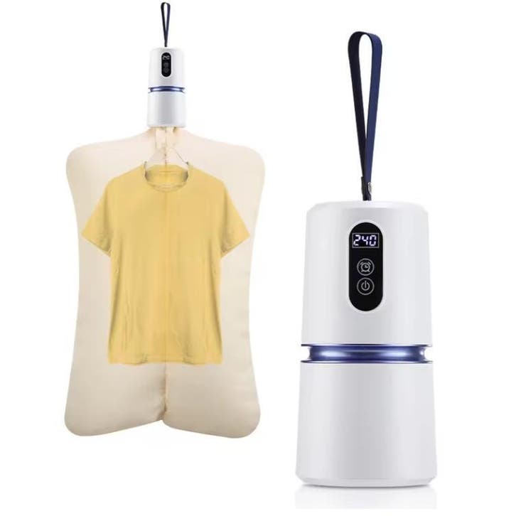Draagbare Kledingdroger 200W – Mini Wasdroger met Timer, Witgoed en Apparatuur, Wasdrogers, Nieuw, Verzenden