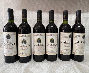 1994 (x2), 1995 (x2), 1996 (x2) Bodegas Félix Callejo,, Nieuw