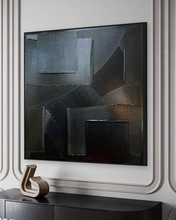 Sarah Schwarzl - Frequency SAP GREEN (Frame included), Antiek en Kunst