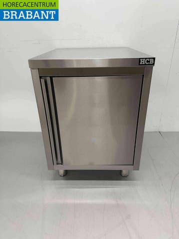 HCB RVS Werkkast Kast Premium-line 1 deur 60 cm Horeca, Ophalen of Verzenden, Nieuw in verpakking