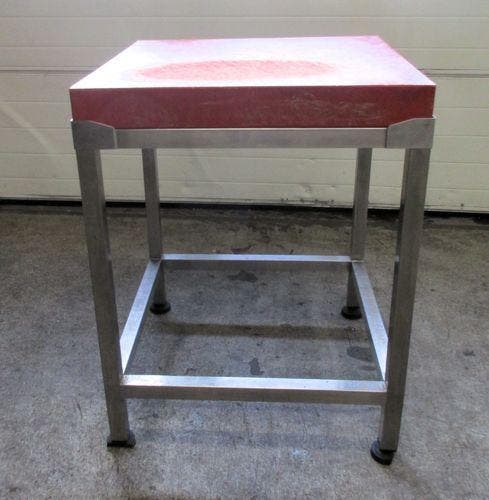 Polyethylene Hakblok B71 x D71 x H91cm, Zakelijke goederen, Horeca | Keukenapparatuur, Gebruikt