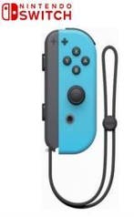 Nintendo Switch Joy-Con Controller Rechts Neon Blauw - iDEAL, Spelcomputers en Games, Spelcomputers | Nintendo Consoles | Accessoires