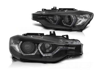 Xenon koplampen LED Angel Eyes Black geschikt voor BMW, Auto-onderdelen, Verzenden, Nieuw, BMW
