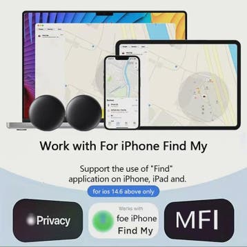 4x Apple Find My Smart Tracker Tags met Magneet & Siliconen, Verzenden, Nieuw