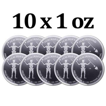 Niue. 2 Dollars 10 x 2023 1oz $2 NZD Niue Blackbeard - Jolly
