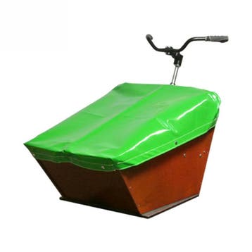 Clarijs Dekzeil Bakfiets Kort Appelgroen, Verzenden, Nieuw