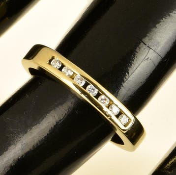 Ring - 18 karaat Geel goud Diamant (Natuurlijk), Nieuw