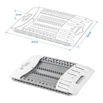 ProPlus Opvouwbaar afdruiprek - Kunststof - Compact - 34,..., Ophalen of Verzenden, Nieuw