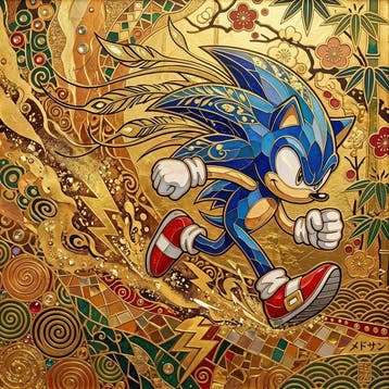MEDSAN - Golden Sonic Dash () - UNIQUE WORK